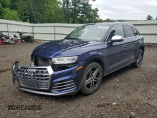 2018 Audi SQ5 Premium Plus with VIN WA1A4AFY1J2122149, listed as a Copart auction lot 65735324 with 89,289 mi miles and Salvage Title. Bid and sale history available at DreamBid. Image 1.