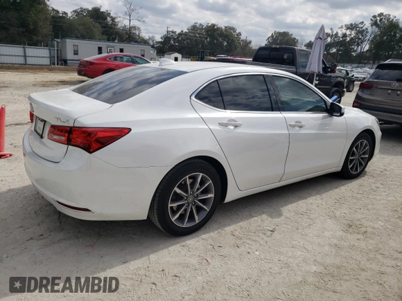 2019 Acura TLX w/Technology Pkg with VIN 19UUB1F56KA000104, listed as a Copart auction lot 44227915 with 95,356 mi miles and Salvage Title. Bid and sale history available at carsss.com. Image 3.