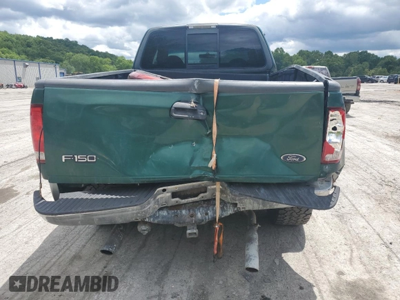 1999 Ford F-150 with VIN 1FTRX18W8XNB82710, listed as a Copart auction lot 58264745 with Not provided miles and Salvage title. Bid and sale history available at DreamBid. Image 6.