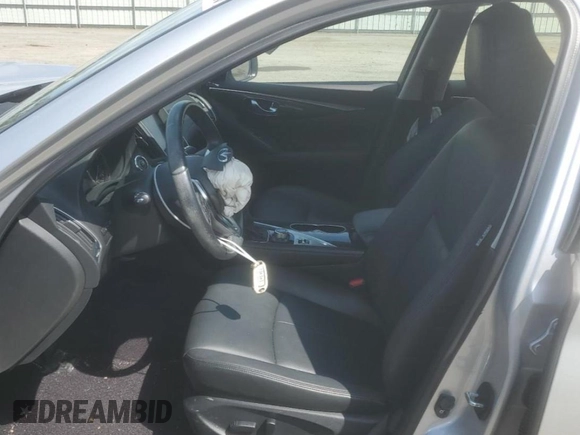 2020 Infiniti Q50 Pure with VIN JN1EV7AP6LM207293, listed as a Copart auction lot 60029065 with 43,872 mi miles and Salvage title. Bid and sale history available at DreamBid. Image 7.
