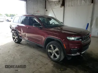 2022 Jeep Grand Cherokee Limited with VIN 1C4RJKBG9N8511158, listed as a Copart auction lot 60270925 with 20,800 mi miles and Salvage title. Bid and sale history available at DreamBid. Image 4.