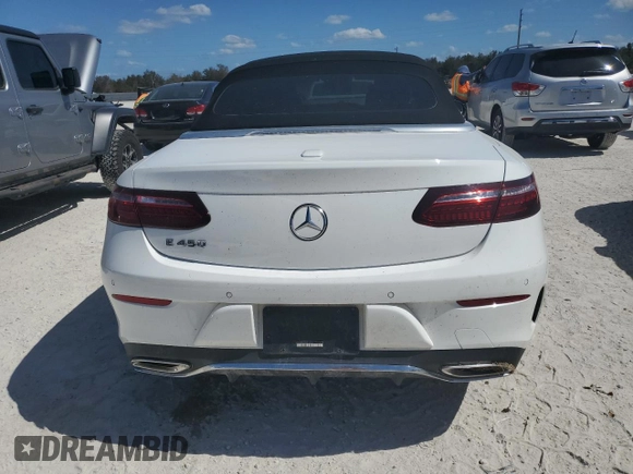 2021 Mercedes-Benz E 450 with VIN W1K1K5JB3MF145957, listed as a Copart auction lot 76880984 with Not provided miles and Non repairable. Bid and sale history available at DreamBid. Image 6.