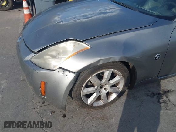 2003 Nissan 350Z Touring with VIN JN1AZ34E63T017795, listed as a IAAI auction lot 42044606 with 110,533 mi miles. Bid and sale history available at carsss.com. Image 6.