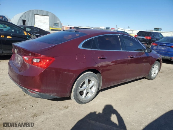 2016 Chevrolet Malibu LS with VIN 1G1ZB5ST3GF313971, listed as a Copart auction lot 47737505 with 99,747 mi miles and Salvage Title. Bid and sale history available at carsss.com. Image 3.