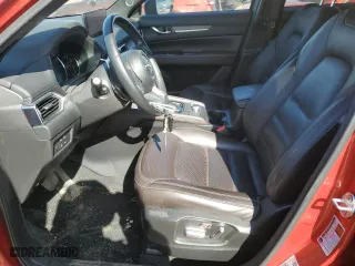 2021 Mazda CX-5 Signature with VIN JM3KFBEYXM0434778, listed as a Copart auction lot 51980255 with 34,283 mi miles and Salvage Title. Bid and sale history available at carsss.com. Image 7.