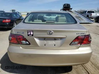 2004 Lexus ES 350 with VIN JTHBA30G845015423, listed as a Copart auction lot 50461925 with 82,595 mi miles and Salvage Title. Bid and sale history available at DreamBid. Image 6.