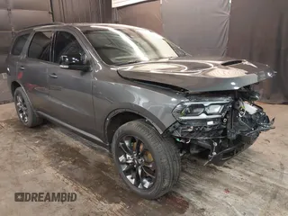 2024 Dodge Durango GT Plus with VIN 1C4RDJDG9RC176114, listed as a IAAI auction lot 42423811 with 5,763 mi miles and . Bid and sale history available at DreamBid. Image 1.