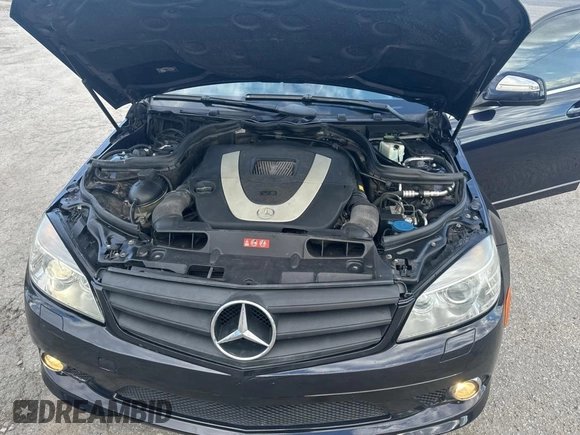 2008 Mercedes-Benz C 350 Sport with VIN WDDGF56X38F138693, listed as a Copart auction lot 53344655 with 187,318 mi miles and Clean Title. Bid and sale history available at DreamBid. Image 7.
