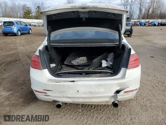 2013 BMW 3 Series ActiveHybrid 3 with VIN WBA3F9C57DF145477, listed as a Copart auction lot 48342575 with 197,240 mi miles and Salvage Title. Bid and sale history available at carsss.com. Image 6.