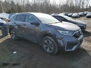 2020 Honda CR-V LX with VIN 2HKRW2H29LH240131, listed as a Copart auction lot 48787925 with 81,415 mi miles and Salvage Title. Bid and sale history available at carsss.com. Image 4.