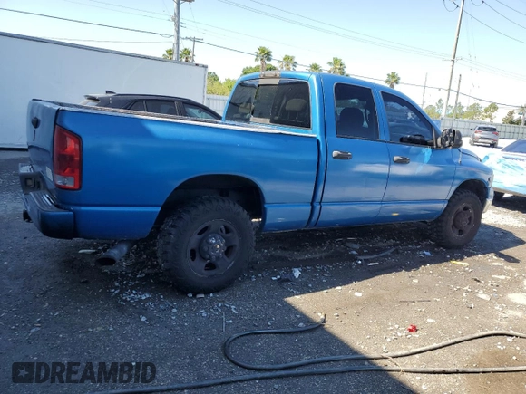 2005 Dodge Ram 2500 ST with VIN 3D7KR28C65G851396, listed as a Copart auction lot 53609335 with 356,584 mi miles and Salvage Title. Bid and sale history available at carsss.com. Image 3.
