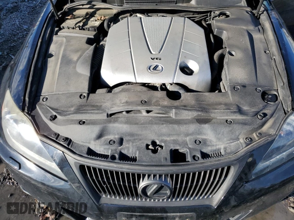 2011 Lexus IS 350 with VIN JTHCE5C21B5000537, listed as a Copart auction lot 87040664 with 200,397 mi miles and Salvage title. Bid and sale history available at DreamBid. Image 11.