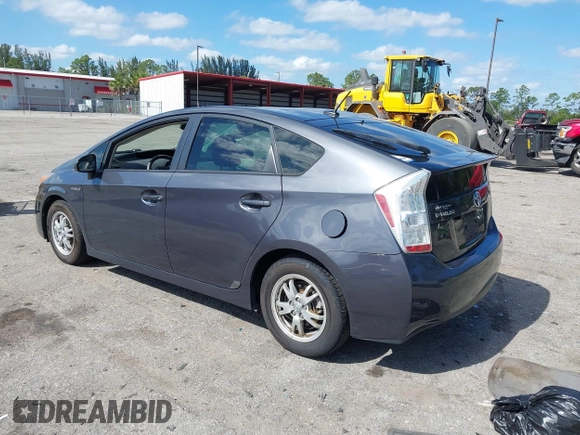 2011 Toyota Prius I with VIN JTDKN3DUXB1404431, listed as a IAAI auction lot 42045275 with 101,293 mi miles. Bid and sale history available at carsss.com. Image 3.