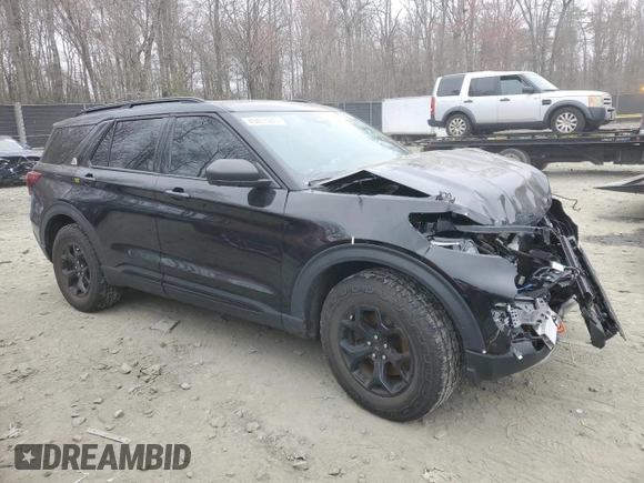 2022 Ford Explorer Timberline with VIN 1FMSK8JH2NGB08216, listed as a Copart auction lot 49431245 with 48,915 mi miles and Salvage Title. Bid and sale history available at carsss.com. Image 4.