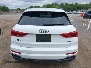 2022 Audi Q3 S line Premium Plus with VIN WA1EECF39N1025078, listed as a IAAI auction lot 42210251 with 28,841 mi miles and . Bid and sale history available at DreamBid. Image 16.