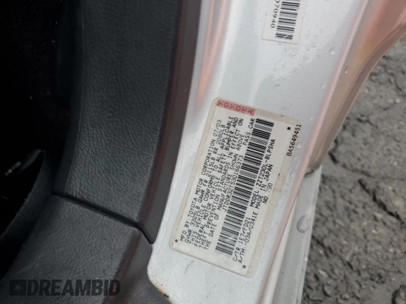 2003 Toyota Celica GT with VIN JTDDR32T530166373, listed as a Copart auction lot 85332084 with 0 mi miles and Salvage Title. Bid and sale history available at carsss.com. Image 13.