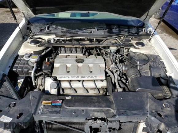 1998 Cadillac DeVille with VIN 1G6KD54Y6WU702886, listed as a Copart auction lot 42737665 with 106,454 mi miles and Salvage Title. Bid and sale history available at carsss.com. Image 11.