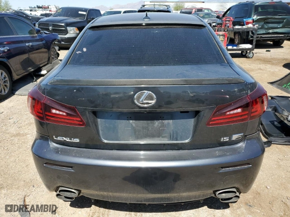 2009 Lexus IS F with VIN JTHBP262X95005567, listed as a Copart auction lot 71840444 with NaN miles and Salvage Title. Bid and sale history available at carsss.com. Image 6.
