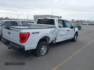 2021 Ford F-150 XL with VIN 1FTFW1E57MKE46739, listed as a IAAI auction lot 41823454 with 60,202 mi miles and . Bid and sale history available at DreamBid. Image 4.