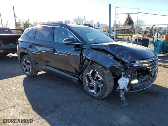 2024 Hyundai Tucson Plug-In Hybrid Limited with VIN KM8JFDD25RU250180, listed as a Copart auction lot 86167344 with NaN miles and Salvage Title. Bid and sale history available at carsss.com. Image 4.