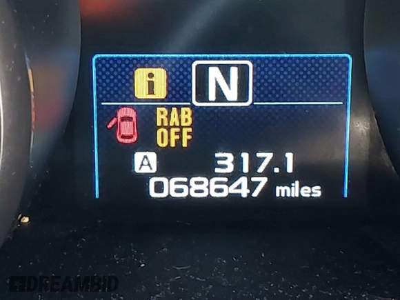 2017 Subaru Legacy Limited with VIN 4S3BNEN60H3002927, listed as a IAAI auction lot 41668578 with 68,647 mi miles. Bid and sale history available at carsss.com. Image 15.
