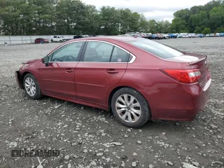 2015 Subaru Legacy Premium with VIN 4S3BNAC67F3070196, listed as a Copart auction lot 60076535 with 122,943 mi miles and Salvage title. Bid and sale history available at DreamBid. Image 2.