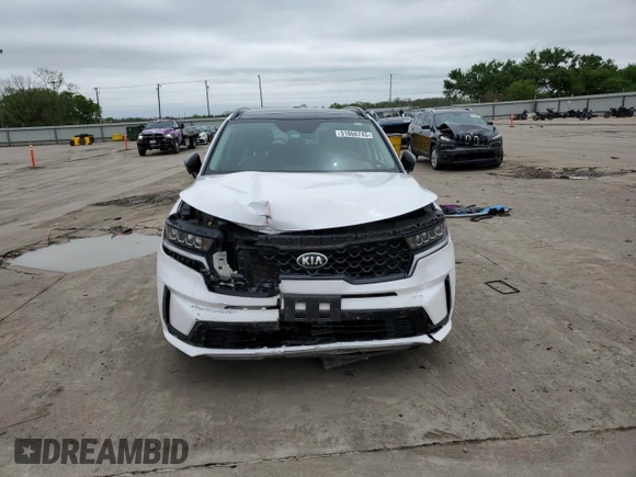 2021 Kia Sorento S with VIN 5XYRL4LC4MG066708, listed as a Copart auction lot 51866745 with 68,094 mi miles and Salvage Title. Bid and sale history available at carsss.com. Image 5.
