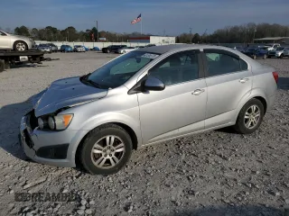 2013 Chevrolet Sonic LT with VIN 1G1JC5SH7D4242299, listed as a Copart auction lot 48188575 with 137,162 mi miles and Salvage Title. Bid and sale history available at carsss.com. Image 1.