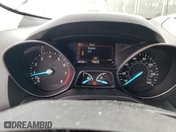 2017 Ford Escape S с VIN 1FMCU0F7XHUE68260, выставлен на аукционе Copart как лот 51955885 с пробегом 136 496 миль миль и Чистый • Clean title. История ставок и продаж доступна на DreamBid. Изображение 9.