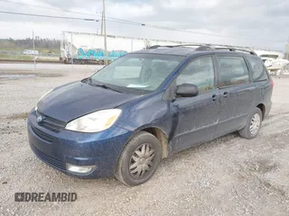 2005 Toyota Sienna CE with VIN 5TDZA23C55S381533, listed as a IAAI auction lot 42007324 with 221,520 mi miles and . Bid and sale history available at DreamBid. Image 2.