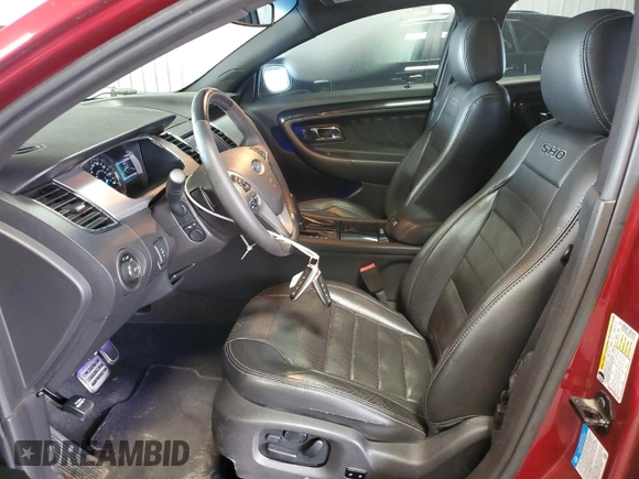 2013 Ford Taurus SHO z VIN 1FAHP2KT8DG157330, wystawiony jako Copart lot #59933015 z przebiegiem 148 865 mil mil oraz Czysty tytuł • Clean title. Historia ofert i sprzedaży dostępna na DreamBid. Obrazek 7.
