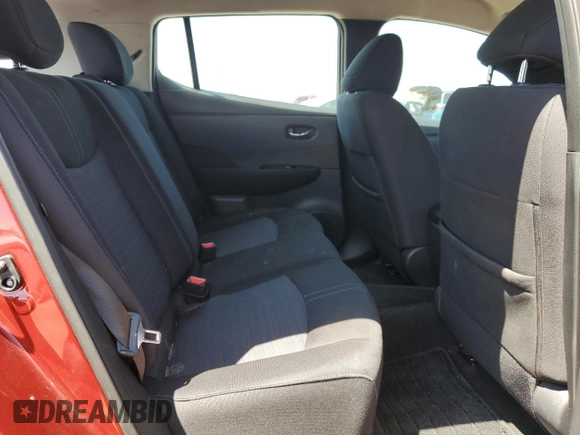 2018 Nissan LEAF S with VIN 1N4AZ1CP2JC303571, listed as a Copart auction lot 55249995 with 33,009 mi miles and Salvage Title. Bid and sale history available at DreamBid. Image 10.