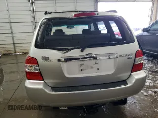 2007 Toyota Highlander Hybrid with VIN JTEGW21A870017652, listed as a Copart auction lot 88130655 with 132,181 mi miles and Salvage Title. Bid and sale history available at carsss.com. Image 6.