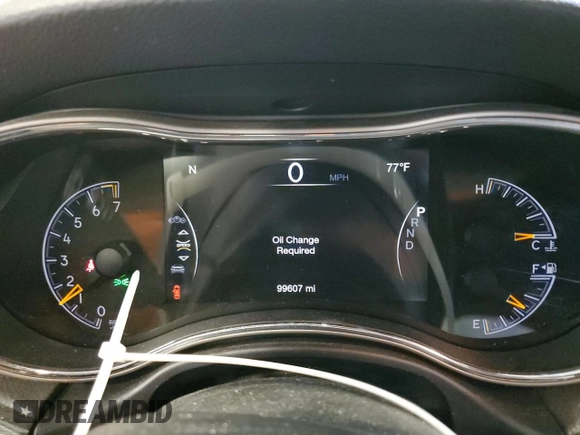 2017 Jeep Grand Cherokee Limited with VIN 1C4RJFBG4HC694526, listed as a Copart auction lot 59476525 with 99,607 mi miles and Salvage title. Bid and sale history available at DreamBid. Image 9.