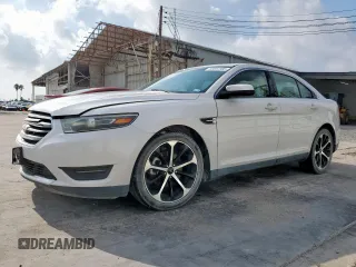 2015 Ford Taurus SEL with VIN 1FAHP2E82FG111969, listed as a Copart auction lot 60557385 with 49,098 mi miles and Salvage title. Bid and sale history available at DreamBid. Image 1.