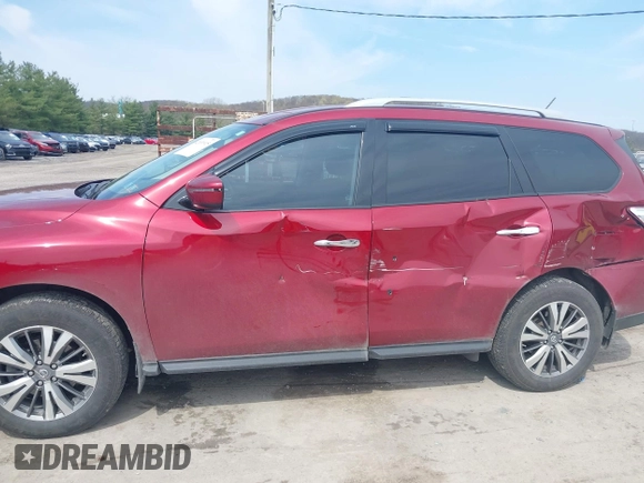 2018 Nissan Pathfinder Platinum with VIN 5N1DR2MM7JC623109, listed as a IAAI auction lot 42030915 with 67,676 mi miles and . Bid and sale history available at DreamBid. Image 6.