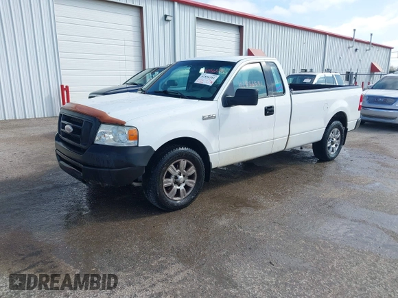 2007 Ford F-150 XL with VIN 1FTRF12247KC68364, listed as a IAAI auction lot 41856581 with 133,659 mi miles. Bid and sale history available at carsss.com. Image 2.