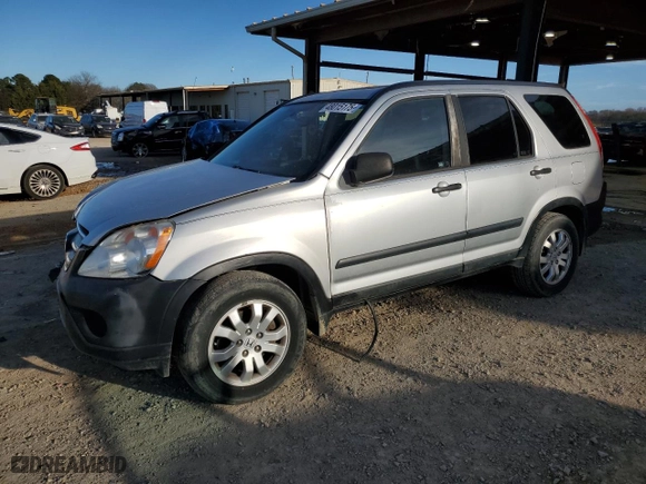 2006 Honda CR-V EX with VIN JHLRD68816C028442, listed as a Copart auction lot 48015175 with 211,497 mi miles and Salvage Title. Bid and sale history available at carsss.com. Image 1.
