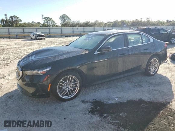 2024 BMW 5 Series 530i with VIN WBA43FJ09RCR17036, listed as a Copart auction lot 85694394 with 11,900 mi miles and Non Repairable. Bid and sale history available at carsss.com. Image 1.