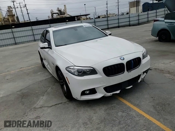 2016 BMW 5 Series 535i z VIN WBA5B1C56GG131591, wystawiony jako Copart lot #55777355 z przebiegiem 96 692 mil mil oraz Szkoda całkowita • Salvage title. Historia ofert i sprzedaży dostępna na DreamBid. Obrazek 13.