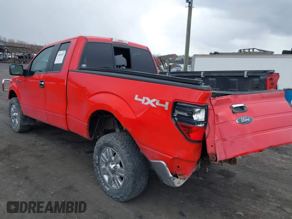 2012 Ford F-150 XL with VIN 1FTFX1EF8CFC66988, listed as a IAAI auction lot 41882826 with 94,635 mi miles. Bid and sale history available at carsss.com. Image 3.