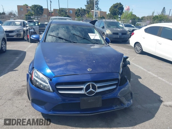 2019 Mercedes-Benz C 300 with VIN 55SWF8DB1KU317498, listed as a IAAI auction lot 41681264 with Not provided miles and . Bid and sale history available at DreamBid. Image 12.
