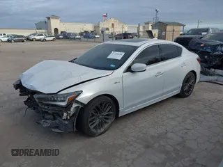 2020 Acura ILX w/Premium/A-SPEC Pkg with VIN 19UDE2F89LA004463, listed as a IAAI auction lot 41371656 with 104,463 mi miles. Bid and sale history available at carsss.com. Image 2.