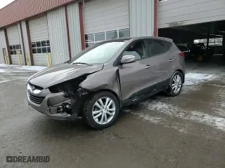 2011 Hyundai Tucson Limited with VIN KM8JUCAC1BU315061, listed as a Copart auction lot 45864255 with 55,057 mi miles and Salvage Title. Bid and sale history available at carsss.com. Image 12.