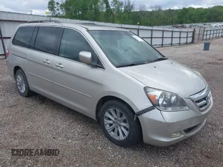 2007 Honda Odyssey Touring with VIN 5FNRL38887B037805, listed as a IAAI auction lot 41950213 with 244,109 mi miles. Bid and sale history available at carsss.com. Image 1.