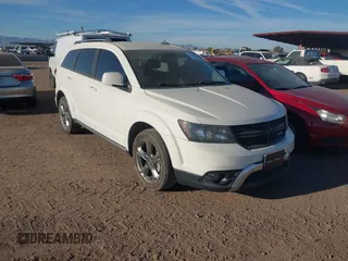 2017 Dodge Journey Crossroad Plus with VIN 3C4PDCGG4HT575546, listed as a IAAI auction lot 41477700 with 176,968 mi miles and . Bid and sale history available at DreamBid. Image 1.