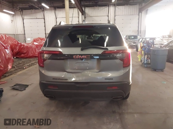 2023 GMC Acadia SLT with VIN 1GKKNULS7PZ133802, listed as a IAAI auction lot 41266532 with 22,214 mi miles and . Bid and sale history available at DreamBid. Image 17.