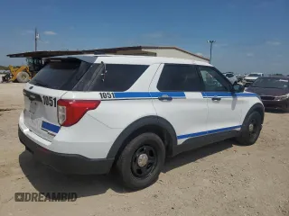 2021 Ford Police Interceptor Utility z VIN 1FM5K8AW8MNA12077, wystawiony jako Copart lot #53442315 z przebiegiem 89 128 mil mil oraz Szkoda całkowita • Salvage title. Historia ofert i sprzedaży dostępna na DreamBid. Obrazek 3.
