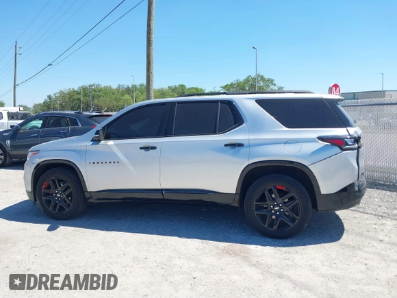 2020 Chevrolet Traverse Premier with VIN 1GNERKKW2LJ278087, listed as a IAAI auction lot 41891671 with 59,172 mi miles and . Bid and sale history available at DreamBid. Image 15.
