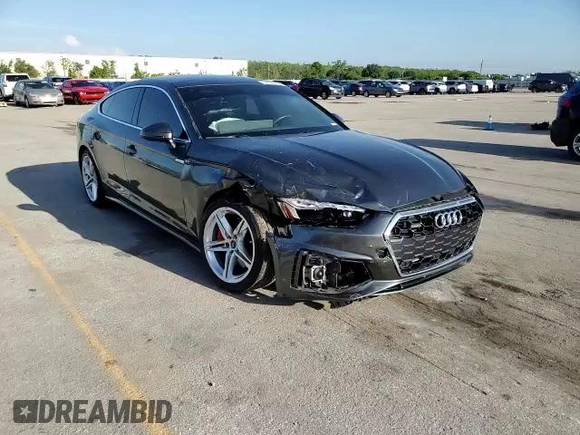 2021 Audi A5 Sportback S line Premium Plus with VIN WAUFACF5XMA025416, listed as a Copart auction lot 59940993 with 13,578 mi miles. Bid and sale history available at carsss.com. Image 11.